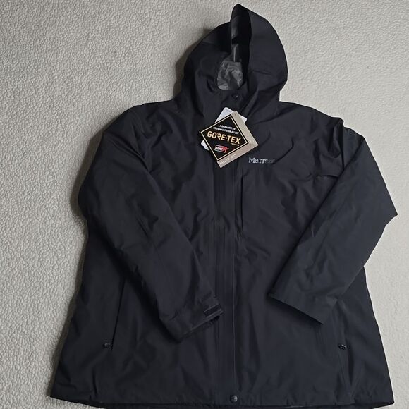 NWT Womens Marmot Minimalist GORE-TEX Component Jacket Sz 2X Black - Picture 4 of 15